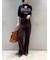 【LILY BROWN×MARY QUANT】ジャガードロゴニットトップス(Hearts2Hearts着用)