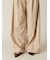 ワイドレッグタックパンツ