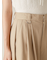 ワイドレッグタックパンツ