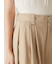 ワイドレッグタックパンツ