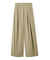 ワイドレッグタックパンツ