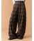 ワイドレッグタックパンツ