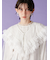 2wayチュールケープブラウス