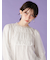 2wayチュールケープブラウス