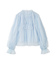 2wayチュールケープブラウス