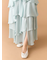 スリットティアードスカート