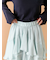 スリットティアードスカート
