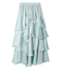スリットティアードスカート