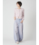 【WEB限定00サイズ】ダブルニーカーブワイドデニムパンツ