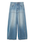 【WEB限定00サイズ】ダブルニーカーブワイドデニムパンツ
