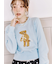 Lily Bearハートサテンニット
