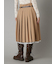 ベルト付きレースプリーツスカート