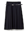 ベルト付きレースプリーツスカート