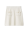 コットンニットミニスカート