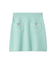 コットンニットミニスカート