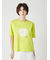 ハートモチーフプリントTシャツ
