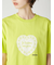 ハートモチーフプリントTシャツ