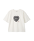 ハートモチーフプリントTシャツ
