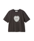 ハートモチーフプリントTシャツ