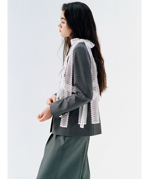 ダブルブレストジャケット｜リリーブラウンの通販｜&mall（アンド