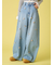 【WEB限定00サイズ】[L.B CANDY STOCK]バリエーションビジューデニムパンツ