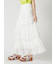 ステップフリルシアースカート