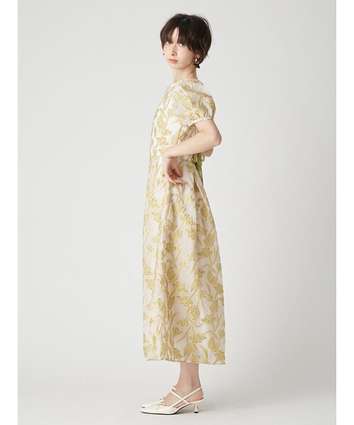 セミシアージャガードドレス｜リリーブラウンの通販｜&mall（アンド