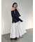 ２wayボリュームシャツスカート