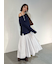 ２wayボリュームシャツスカート