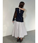 ２wayボリュームシャツスカート