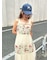 【LILY BROWN×KEITA MARUYAMA】エンブロイダリーチュールドレス