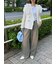 骨格タイプ別カップインTシャツ【ナチュラル】（接触冷感）