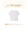 骨格タイプ別カップインTシャツ【ストレート】（接触冷感）