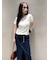 骨格タイプ別カップインTシャツ【ウェーブ】（接触冷感）