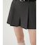 ベルト付きタックショートパンツ