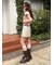 サテンミニスカショートパンツ