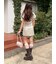 サテンミニスカショートパンツ