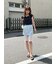 サテンミニスカショートパンツ