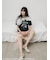 【LILY BROWN×GOOD ROCK SPEED×LIFE PC】Cat Tシャツ