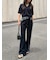 【LILY BROWN×ANNA SUI】サイドラインパイルパンツ