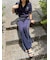 【LILY BROWN×ANNA SUI】サイドラインパイルパンツ