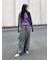 【LILY BROWN×ANNA SUI】バタフライワイドデニムパンツ
