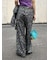 【LILY BROWN×ANNA SUI】バタフライワイドデニムパンツ