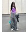 【LILY BROWN×ANNA SUI】バタフライワイドデニムパンツ