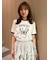 【LILY BROWN×ANNA SUI】バタフライリンガーストーンTシャツ