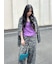 【LILY BROWN×ANNA SUI】スタッズデニムシャツブルゾン