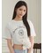【LILY BROWN×Hearts2Hearts】エンブレムロゴＴシャツ
