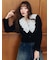 【WEB限定00サイズ】ドレープヘムイージーデニムパンツ