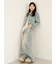 【WEB限定00サイズ】タックワイドクラシックデニムパンツ