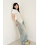 【WEB限定00サイズ】タックワイドクラシックデニムパンツ